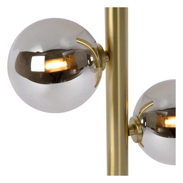 Lucide TYCHO - Floor lamp - 4xG9 - Matt Gold / Brass - detail 3